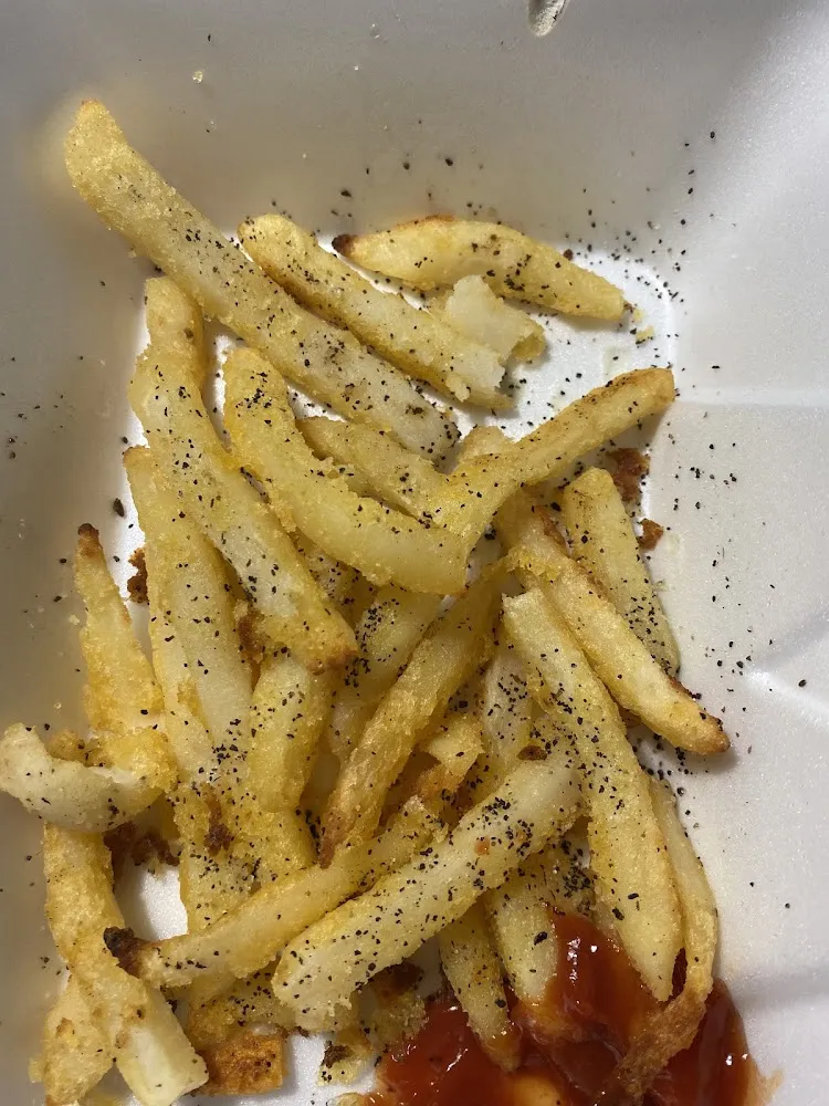 Baked Fries with Cheese